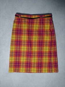 Vintage Dolce & Gabbana D&G Multicolor Plaid Skirt Size 40 - Picture 1 of 15