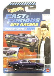 Hot Wheels 2021 Fast and Furious Spy Racers motores ion trilladora púrpura estuche C - Imagen 1 de 1