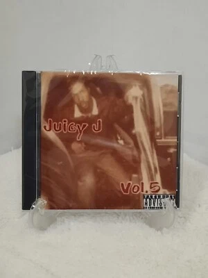 Juicy J Vol 5 Underground Solo Tape CD Factory Sealed (RARE EARLY THREE 6 MAFIA) - Image 1 of 2