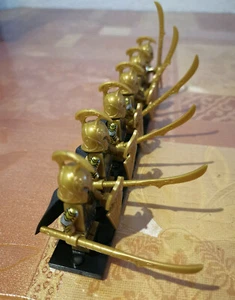 Herr der Ringe hobbit minifigur Noldor elb elf schwertkämpfer klemmbaustein - Bild 1 von 5