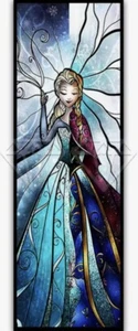 Frozen’s Elsa Diamond Painting Craft Kit-Size 6.0x18” & DIY supplies included - Picture 1 of 3