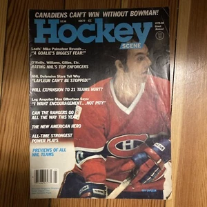 Hockey Scene Magazine Annual 1979-80 Guy Lafleur Montreal Canadiens NHL Hockey - Picture 1 of 3