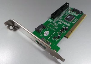 PCI Controller 3fach SATA + IDE ATA133 + RAID     #j265 - Afbeelding 1 van 1