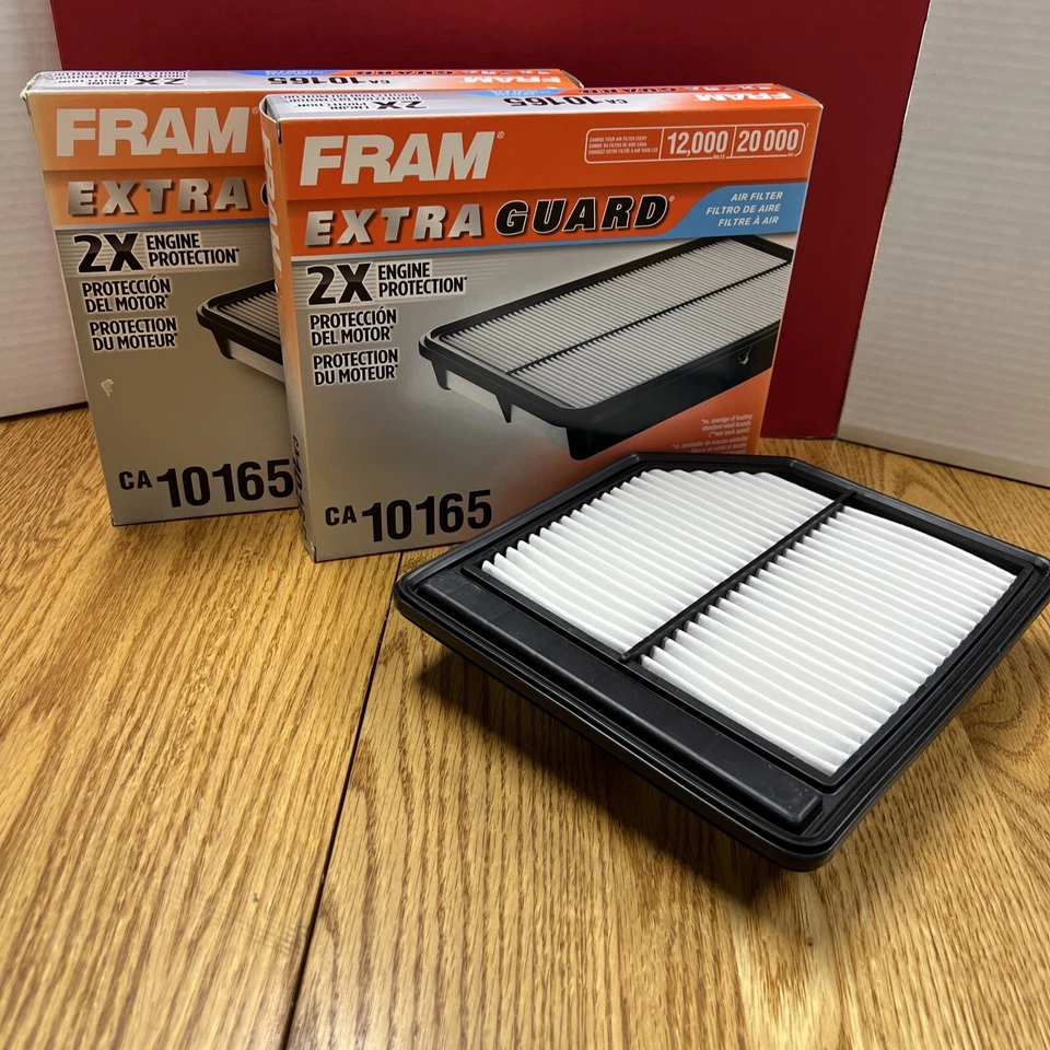 (x2) Filtro de aire protector adicional Fram CA10165 para Honda Civic 2006-2012 1,8 L Foto 1 de 1