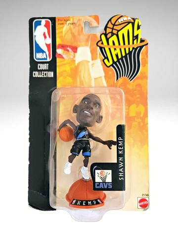 NBA Jams Court Collection 1998 Cleveland Cavaliers Shawn Kemp Figure New Sealed! Cover