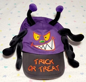 Sombrero Dan Dee Spider Snap Back Peluche Bordado Truco o Trato Halloween De Colección - Imagen 1 de 11