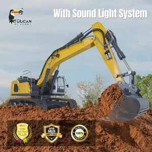 1:14 RTR Hydraulischer RC Bagger 945 5CH Umschaltventil Sound Schaufel - Bild 1 von 10