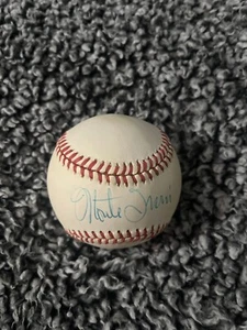GIANTS MONTE IRVIN SIGNED OAL BASEBALL - Picture 1 of 2
