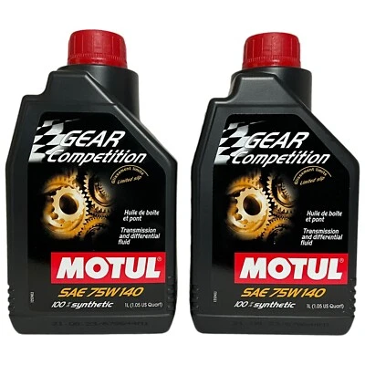 Motul Gear Competition 75W-140 Fully Synthetic Racing Gear & Differential Oil 2L - Image 1 of 4
