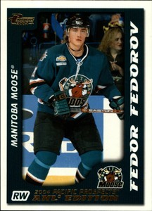 2003-04 Pacific AHL Prospects Gold #53 Fedor Fedorov /925