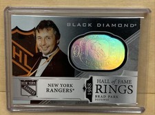 BRAD PARK 2019-20 Black Diamond Hall Of Fame Rings 1988 HR-BP