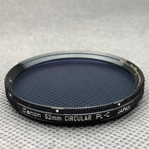 CANON 52mm: PL-C slim circular polarizer (Multi-Coated) - Picture 1 of 5