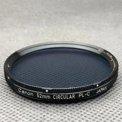 CANON 52mm: PL-C slim circular polarizer (Multi-Coated) - Image 1 of 4