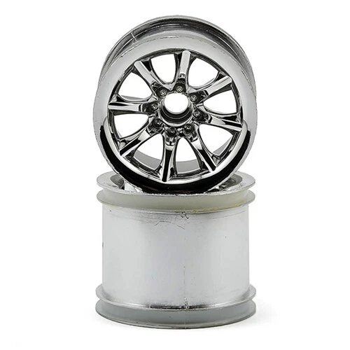 Pro-Line 2pc Agitator 2.2" Chrome FR Wheels for Traxxas Jato/Stampede PRO2685-01 - Image 1 of 1