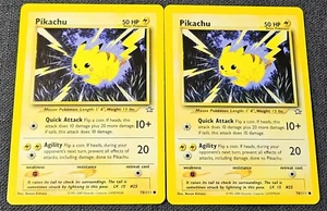 Pokemon Pikachu 70/111 Neo Genesis NM (2) - Picture 1 of 2