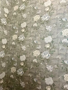 FABULOUS "NYMPHENBURG" WALLPAPER BY MADEAUX-SILVER-#2000-01-UNOPENED ROLLS-EACH - Picture 1 of 12