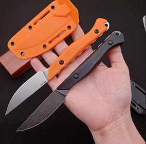 New Pocket Knife Fixed Blade CPM-154 Steel Hunting Survival Camping EDC Tool - Picture 1 of 7