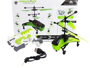 RC Laser Pistol Helicopter Toy for Kids - USB Rechargeable Fun & Adventure - Picture 1 of 24
