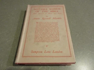 Notable Women of the Bible by Annie Russell Marble - Picture 1 of 4