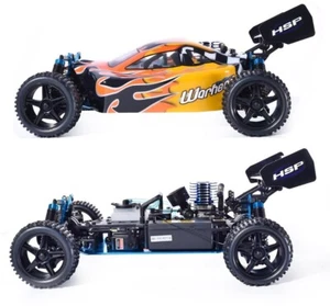 NITRO RC Car 1/10th Scale Two Gears Remote Control Car - With STARTER KIT & FUEL - Picture 1 of 10