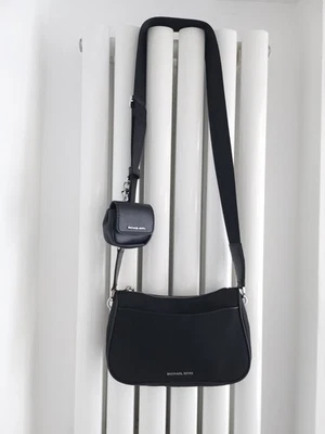 Michael Kors Jet Set bag nylon black Crossbody coin purse  - Image 1 of 4