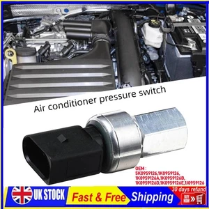 AIR CON CONDITIONING PRESSURE SENSOR SWITCH 1K0959126E For VW AUDI SEAT SKODA - Picture 1 of 12