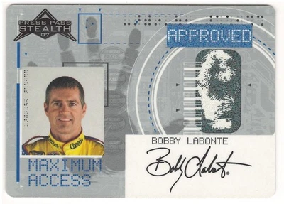 2007 Press Pass Stealth Maximum Access #MA 13 Jimmie Johnson - Image 1 of 2