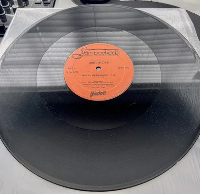 Debbie Deb – When I Hear Music Original 1983 CANADIAN Press 12" Vinyl VG+ - Image 1 of 2