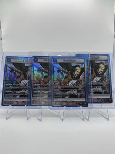 Union Arena Attack On Titan Erwin Smith SR *FULL PLAYSET* UE10BT/AOT-1-002 ENG - Picture 1 of 1