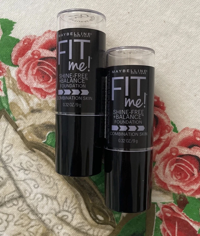 Maybelline Fit Me Shine Foundation 220 Natural Beige 0.32 Oz