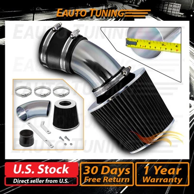 Kit de admisión Ram corta NEGRO para 98-05 BMW E46 3-Series 320 323 325 328 330 Foto 1 de 4