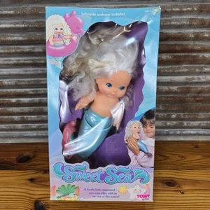 Tomy 1985 Vintage Princess Sweet Sea Mermaid Doll In Box RARE/HTF!! - Picture 1 of 24