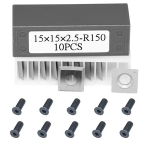 15mm Square Tungsten Carbide Replacement Cutter Inserts Knives 15 x 15 x 2.5m... - Picture 1 of 7