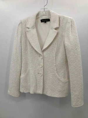Blazer Nanette Lepore Blanco Talla Pequeña Usado Foto 1 de 3