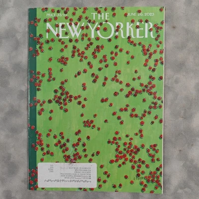 The New Yorker Magazine June 26 2023 Edward Steed Cover Ladybugs Issue - Image 1 of 2