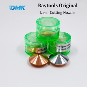 Original Laser Nozzle Single Double Layer D32mm Chrome Plated New for Raytools - Picture 1 of 13