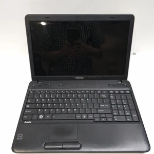 Toshiba Satellite C655D Laptop schwarz nur Gerät ohne HDD/OS - Bild 1 von 6