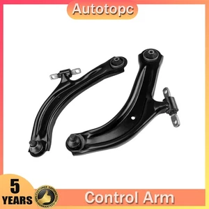 Set of 2 Front Lower Control Arms w/ Ball Joints Fits Nissan Sentra 2007-2012 - Picture 1 of 11