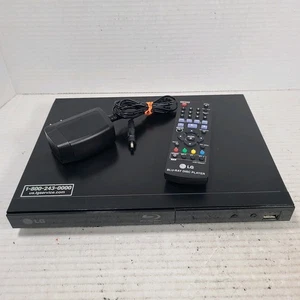 LG Blu-ray Disc/DVD Player BP145 W/Remote & Adapter - Picture 1 of 8