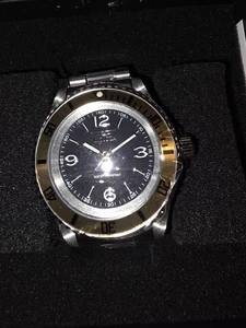 INVICTA UOMO uomo acciaio inox QUADRANTE CARBONE 40mm - Foto 1 di 5