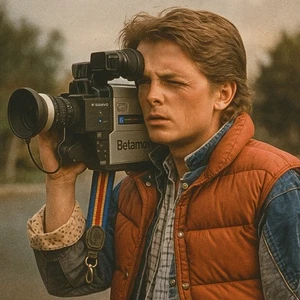 Sanyo Betamovie VRC 100 Camcorder Bundle-Lens, Battery, Charger, Bag- Untested - Picture 1 of 13