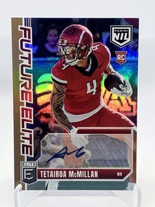 Tetairoa McMillan 2025 Panini Donruss Elite Gold Rookie Auto /5 - Bild 1 von 2