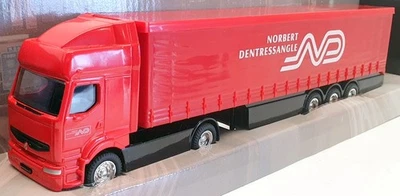 Corgi 1/64 Scale Model Truck 59543 - Renault Curtainside Norbert Dentressangle - Image 1 of 4