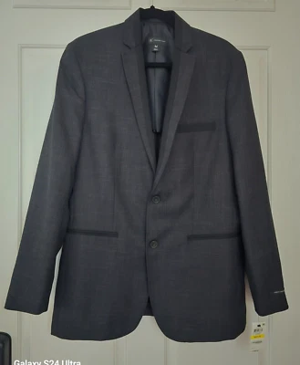 NUEVO ABRIGO BLAZER DEPORTIVO CHAROAL CORTE REGULAR LONDRES TALLA/M INC PARA HOMBRE NUEVO CON ETIQUETAS $149 Foto 1 de 4