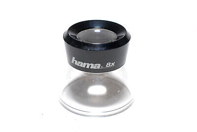 Hama 5493 Lupe 8x Käfiglupe / Standlupe Kontrolle Für Negative Und Dias (gut) • 14.99€