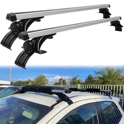 48" Roof Rack Cross Bar Aluminum Cargo Carrier Luggage For Chevrolet Volt 11-19 Foto 1 de 4
