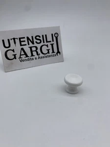 POMOLO POMELLO IN LEGNO PER MOBILI BIANCO LACCATO - MADE IN ITALY - Picture 1 of 2