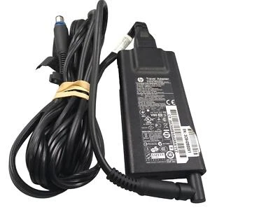 HP Laptop HSTNN-DA14 Slim AC Travel Adapter Only 677776-003 693716-001 - Image 1 of 4