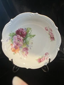 PK Silesia Pink Floral 9” Serving Bowl - Picture 1 of 6