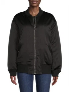 Grey Lab Women Bomber Jacket - Picture 1 of 4